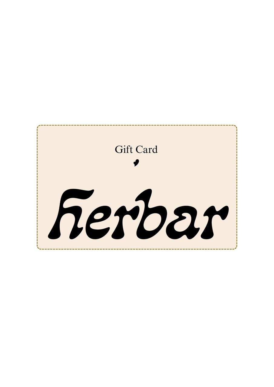 The Herbar Gift Card